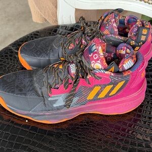 adidas Women's Sneakers - Black, Pink, Orange, Yellow